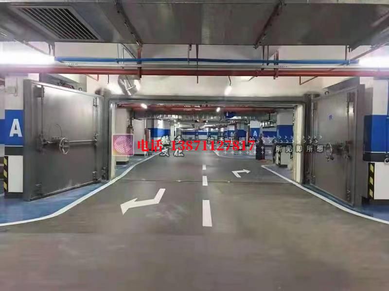 滨海防尘堆积门密闭防护门